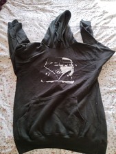 Black Campervan Hoodie Large