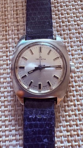 Helvetia manual wind watch - manual,
