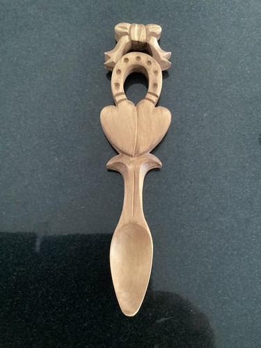 Welsh hand carved wooden 2001 - carved,