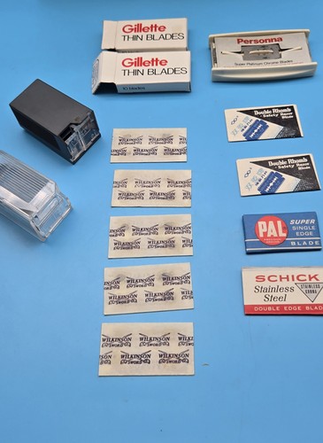 Vintage razor blades gillette - vintage,
