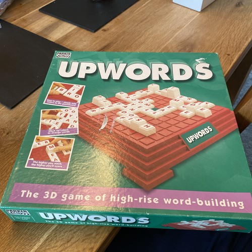Upwords boardgame word - upwords, 3d