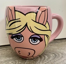 Miss Piggy Collectable Large Barrel Mug Disney Pink The Muppets
