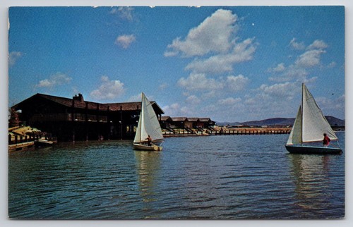 Lake san marcos postcard - san,