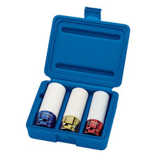 Draper Expert (17, 19 & 21mm) 1/2’’ Sq. Dr. Hi-Torq Wheel Nut Sockets For Alloys