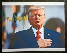 Donald Trump Autograph, signed