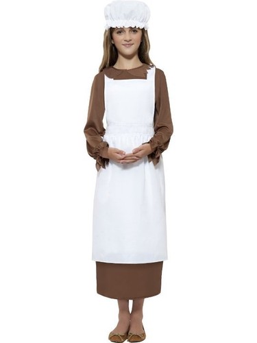 Victorian child girls pilgrim - child,