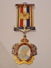 RAOB Jewel Queen Mother's Century 1900-2000 Royal Antediluvian Order  Buffaloes