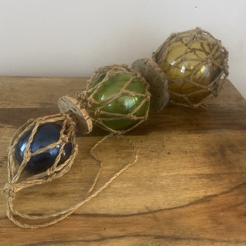 Three hand blown - three,