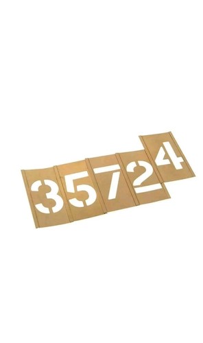 Stencils set brass - stencils,