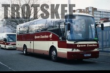 35mm Slide Epsom Coaches Volvo