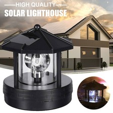 Solar Lighthouse LED Light