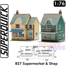 SUPERMARKET & SHOP 1:76 OO HO