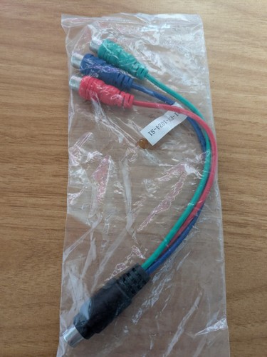 Video pin mini din - 7-pin, male