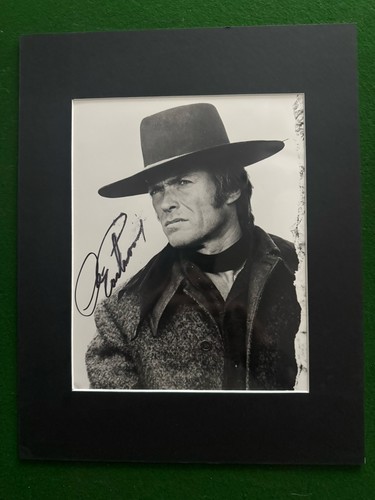 Genuine hand signed clint - signed,