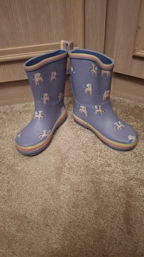 Girls purple unicorn rain - girls,