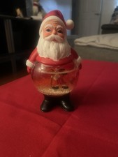 Vintage santa snow globe - vintage,