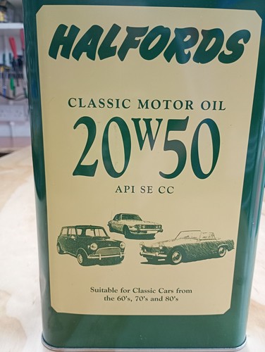 Halfords classic motor oil - classic,