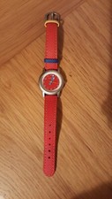 Child's Cannibal Watch Red Leather 