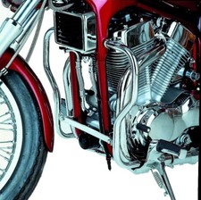 Suzuki VS 1400 Engine protection bar Chrome BY HEPCO AND BECKER