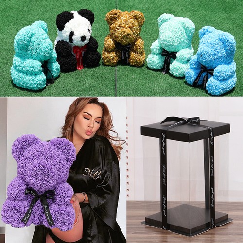 Foam rose flower - flower, bear