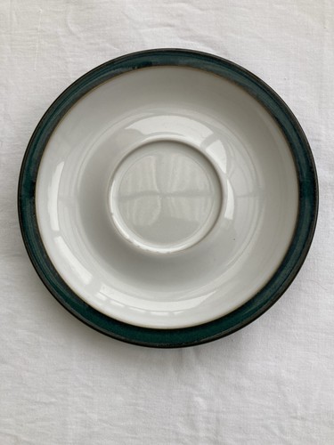 Denby greenwich green saucer - green,