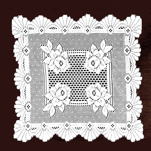 Vintage lace doily placemat - vintage,