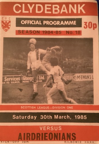Clydebank airdrieoneans - v,