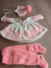 Hand Knit Baby Dolls Clothes