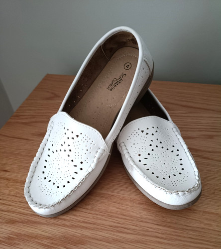 Softlites white loafers - , shoes