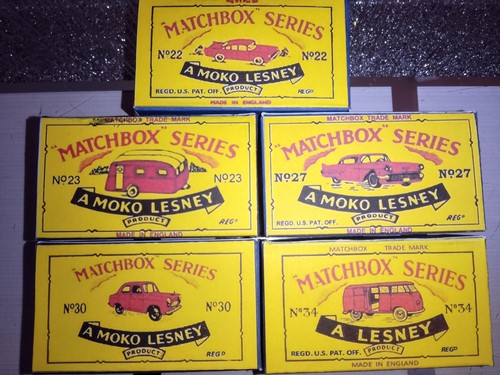 Matchbox no22 30 34 - matchbox, no22-23-27-30-34