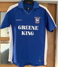 Ipswich Town Retro Home Shirt 2000, Made By Copa Size Medium In VGC