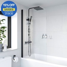 Curved Bath Shower Screen Door