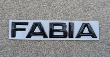 Gloss black rear badge fits