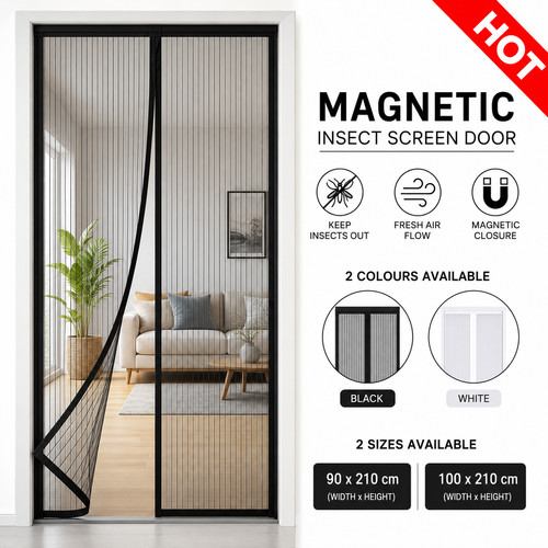 Magic curtain door mesh fly - mesh,