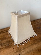 Small Beaded Silk Lampshade