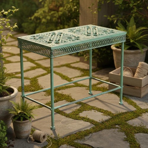 Wrought iron plant - plant, stand