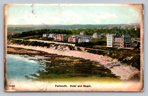 Postcard cornwall falmouth - postcard,