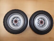 PAIR OF FRONT WHEELS TO FIT KAAZ/DANARM/LAWNFLITE/COBRA 21" LAWNMOWER