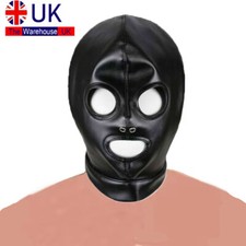 PU Leather Hood Mask Head