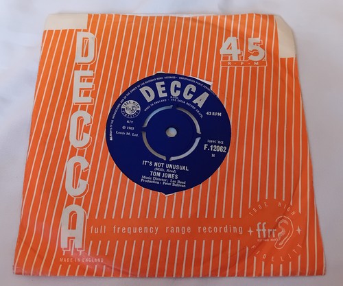 Tom jones not unusual - not,