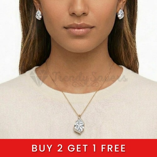 18ct gold white high shine - 18ct, cz