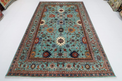 7x10 afghan hand knotted - 7x10,