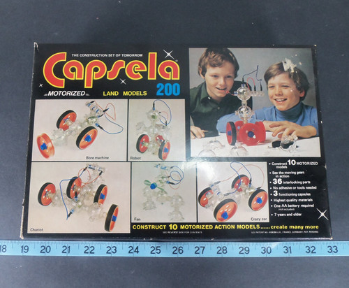 Vintage capsela motorized land - capsela,