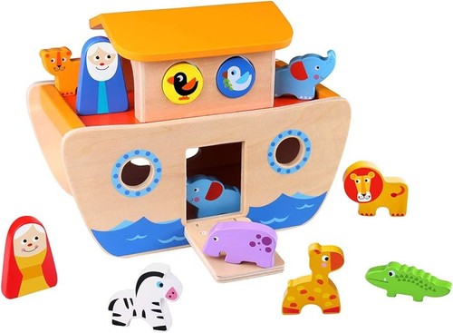 Tooky toy wooden noah ark - wooden,