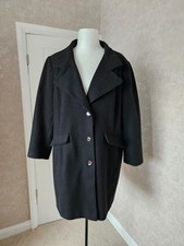 Womens Black Coat - size 24 -