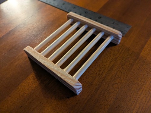 Wooden soap saver for - saver, squatch