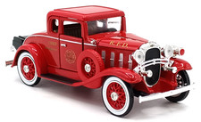 1932 Chevy Fire Chief Car Diecast Model Historic Motor Museum Mint In Box