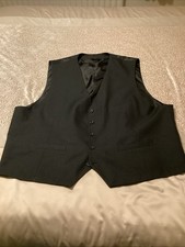 Williams & Brown Men’s Dark Grey Waistcoat Size 56S