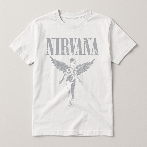 Nirvana utero black white - in,