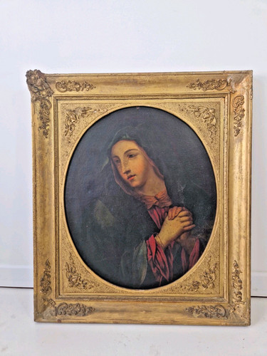 Antique 19th century - antique, oil